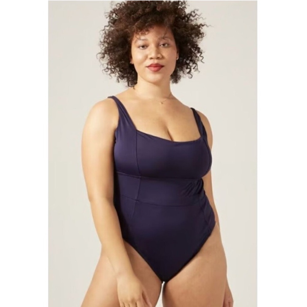 Andie Swim The Havana One Piece in Navy